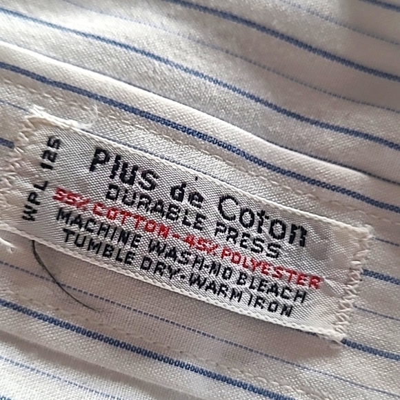 Christian Dior Dress Shirt Size 15 1/2 - Picture 7 of 7